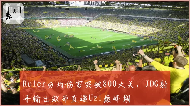 Ruler分均伤害突破800大关，JDG射手输出效率直逼Uzi巅峰期